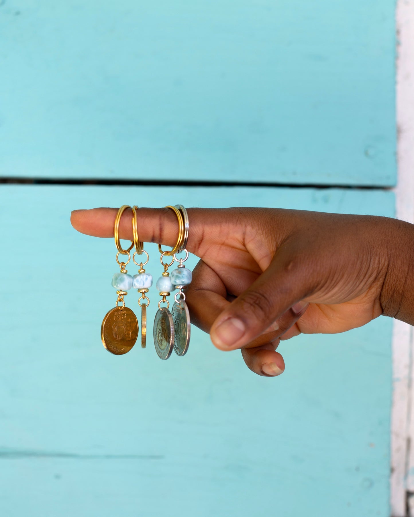 Dominican Peso Keychains