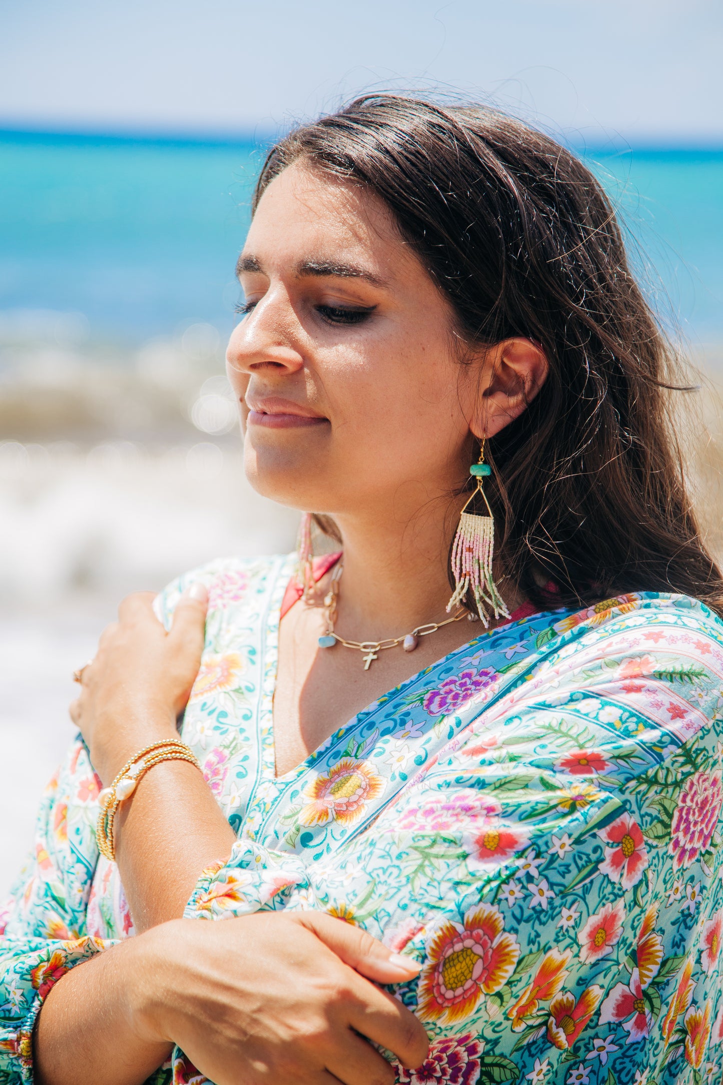 Manuelita Beaded Dangles