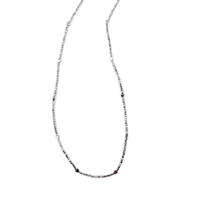Corazon Silver Wrap Necklace
