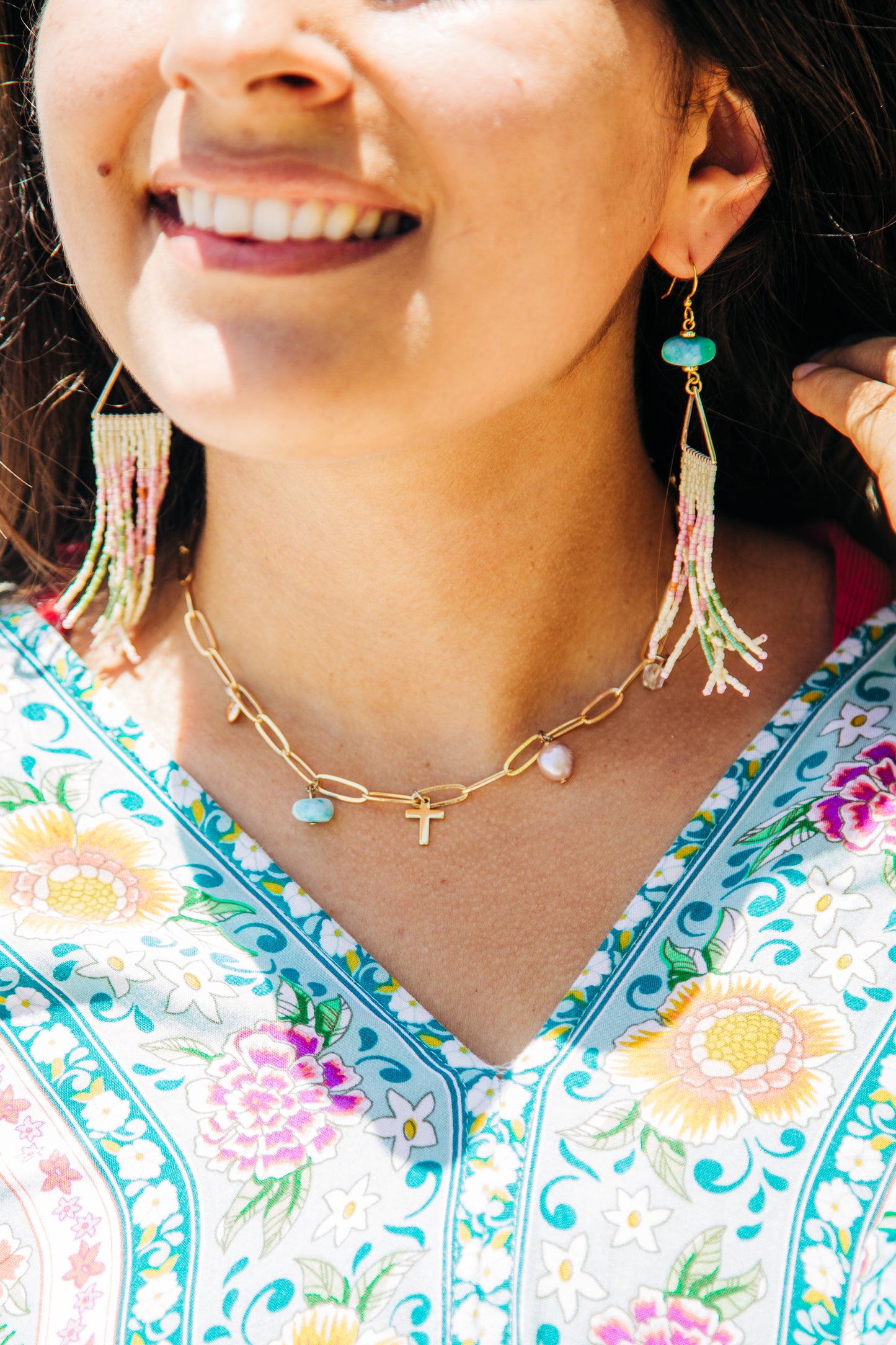 Manuelita Beaded Dangles