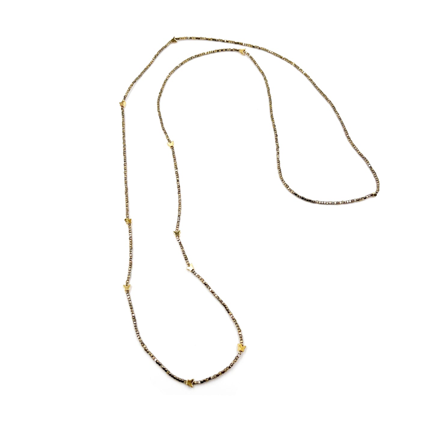 Mariposa Gold Wrap Necklace