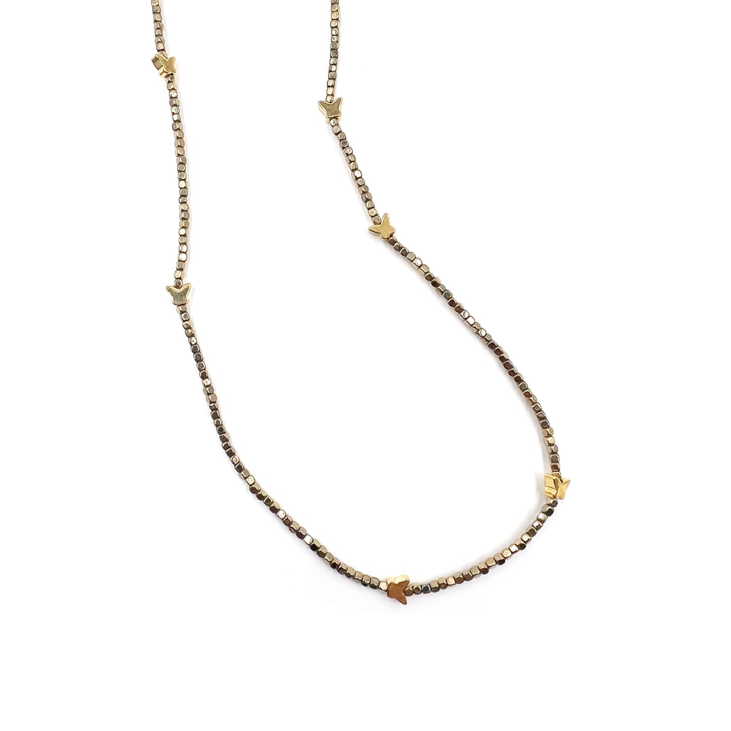 Mariposa Gold Wrap Necklace