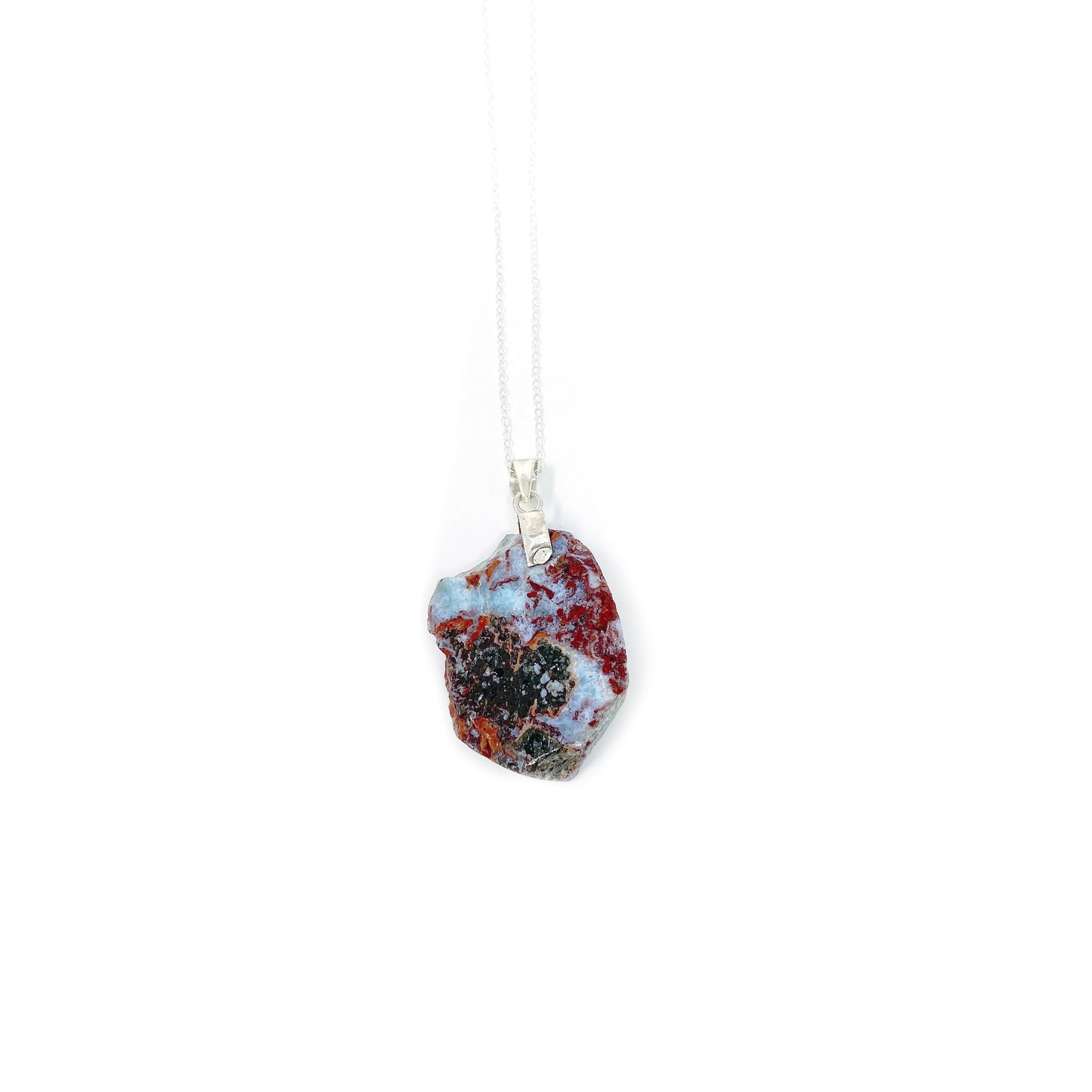 Red Larimar Chappa Pendant