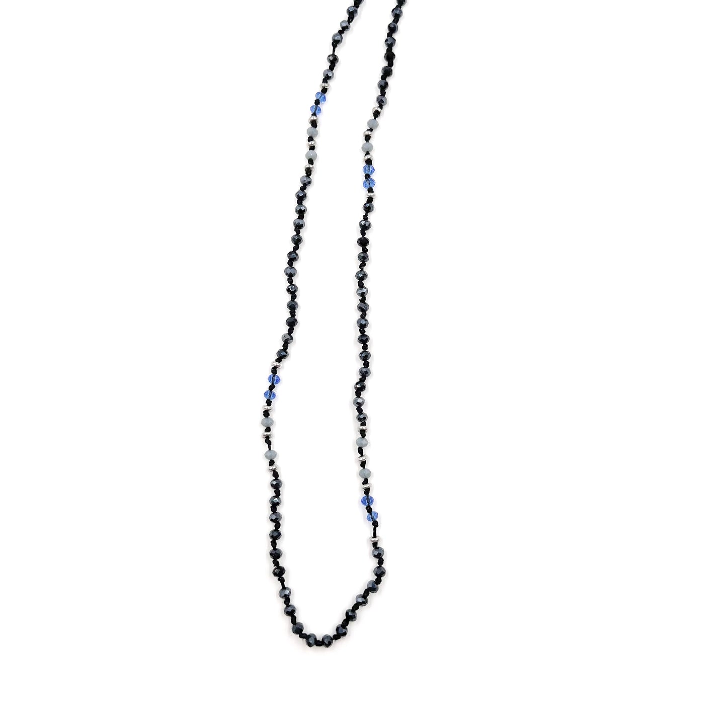Yocasta Knotted Bead Necklace